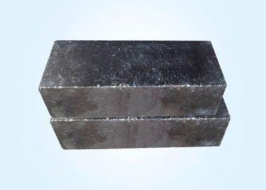 Black Magnesite Carbon Bricks , Magnesia Refractory Bricks For AC Arc Furnaces And Linings